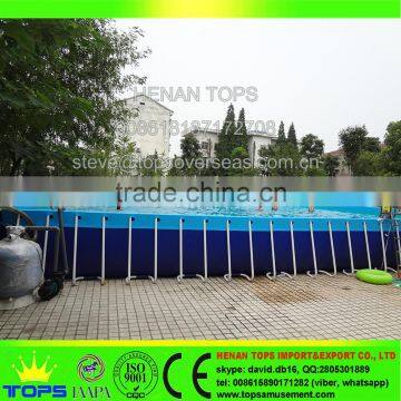 Above Ground Bracket Swimming Pool Durable PVC Metal Bracket Swimming Pool photo-4