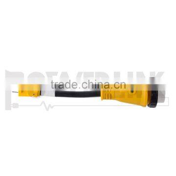 H60120 RV Electrical Adapter 15amp Male to 50amp Female Locking Electrical Adapter 12-inch photo-2