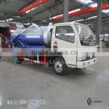 DONGFENG FRK 4*2 Mini Sewage Suction Truck 3000L