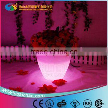 Multicolor Change Round Led Flower/planter Pot/vase