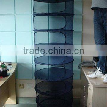 8 Layer Collapsible Dry Net Hydroponic Plant Herbal Drying Rack