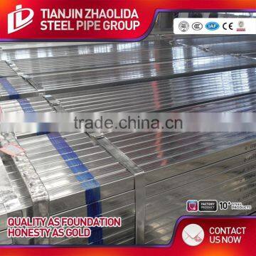 ASTM A53 GR A B ERW Carbon Square Tube With Galvanized in Surface for Low Pressure Water Pipe Oil Gas Use photo-6