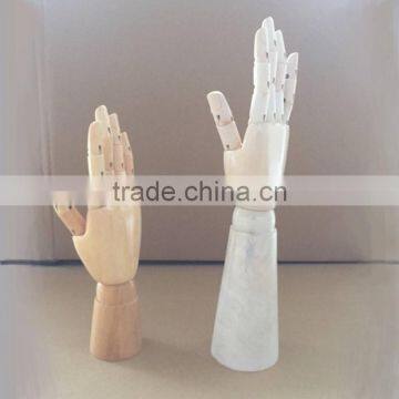 Adjustable Wooden Hand Mannequin Dispaly For Glove Mannequin