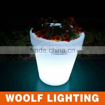 Garden Decor LED Illuminated Plastic Flower Planter photo-4