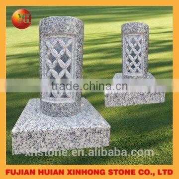 Irregular Cheap Moroccan Shape Handcarved Nature Stone Fence Lantern