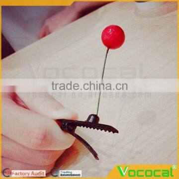 6 Pcs Plastic Cherry Hair Pin Accessory Clip Hairpin for Kid Girl Women photo-4