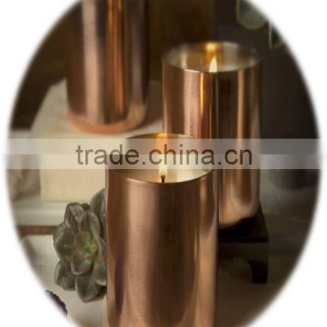 Stainless Steel Copper plating Soy cup for Wax