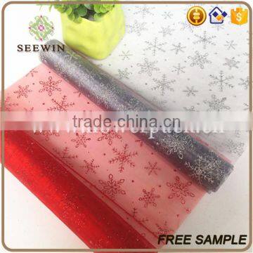 Customized Glittering Nylon Organza Rolls photo-2