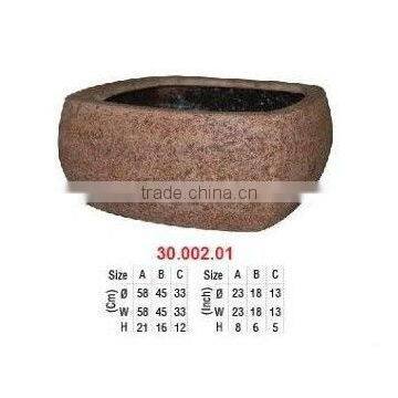 Vietnam Fiberglass large flower pot and planter