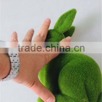 Home and Garden Easy Shopping Decorative 30cm Height Artificial Green Grass Moss Bunny Easter Rabbit E10 26T10 photo-4