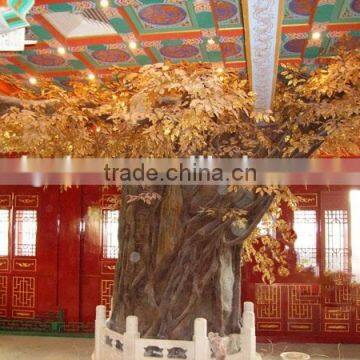 Fake Banyan Tree Nice Vivid Looking Bionic Barks Decoration Artificial Ficus Tree photo-3