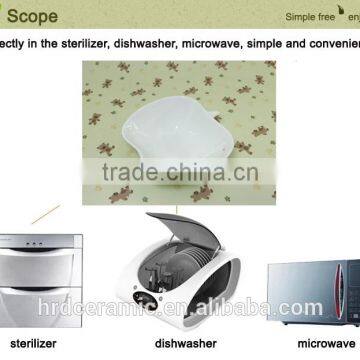 Stocked Apple Shape Porcelain Food Dish/soap Dish/salad Bowl photo-6