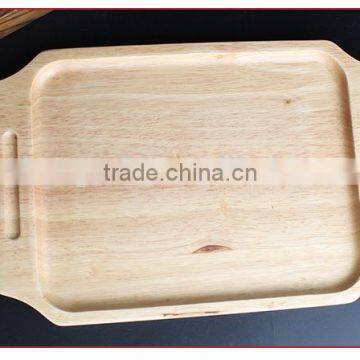 Custom Cute Shape Bamboo Wood Cheese Cutting Board With Handle photo-5