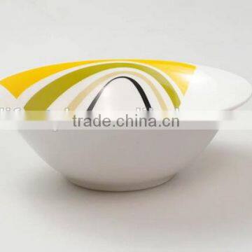 Porcelain Bowl Stoneware Bowl Ceramic Bowl With Decal photo-4
