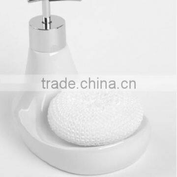 2016 New Unique Ceramic Liquidsoap Dispenser With Sponge photo-2