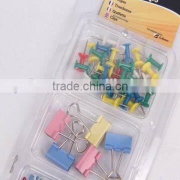 Clamp+Paper Clips+Push Pin/stationery Set photo-2
