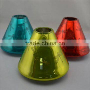 Rose Quartz Candle Holder Lampshade Glass photo-3