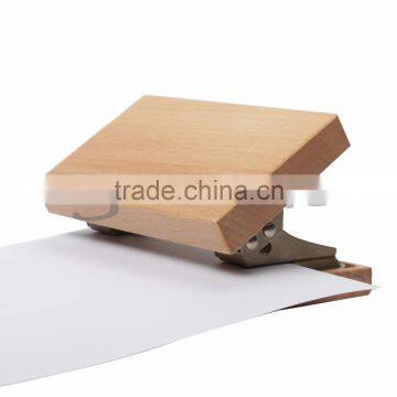 Office Stationery Wooden Paper Hole Punch Machine photo-5