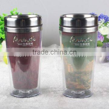 Double Walled Insulated Coffee Mug, Wholesales Custom Travel Coffee Mug photo-2