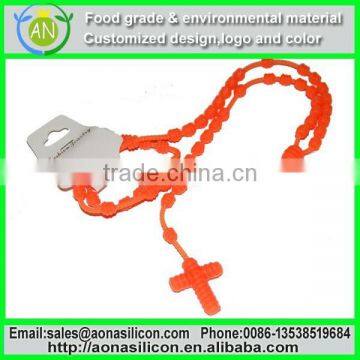 Silicone Cross Necklace