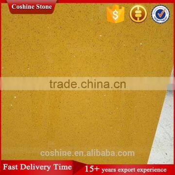 Beautiful Yellow Crystal Quartz Stone Slab photo-2