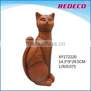 2017 funny resin cat decoration for sale