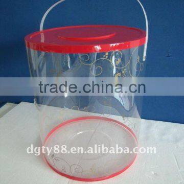 Plastic containers cylinder