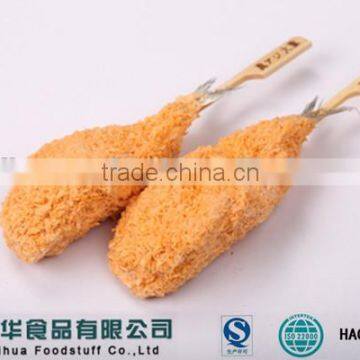 IQF Pre Fried Breaded Fish Fillet Horse Mackerel Quick Cooking photo-2