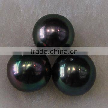 2016 fashion 12-13mm AAA black round south sea pearl