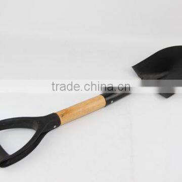 High Quality Iron Wood Handle Garden Shovel photo-2