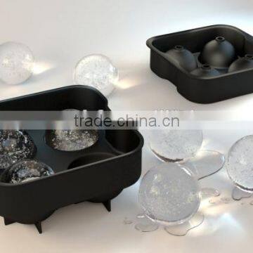 Silicone Ice Cube Makers Novelty Silicone Ice Tray Rubber Ice Form photo-2