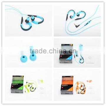 Pisen 1.5m 4.9ft Cable Shock Proof Anti Drop Sweat Resistant In-ear Wired Sport Earphone with Mic for Android Devices