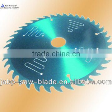 Blue silence wood saw blade