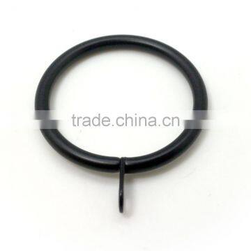 Home DYI Products Curtain Rod Ring Fixed Eyelet ID43mm/OD52mm Black Colour photo-2
