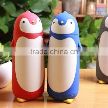 High Quality and Colorful Penguin Shape Bottle Water Bottle for Kids photo-3