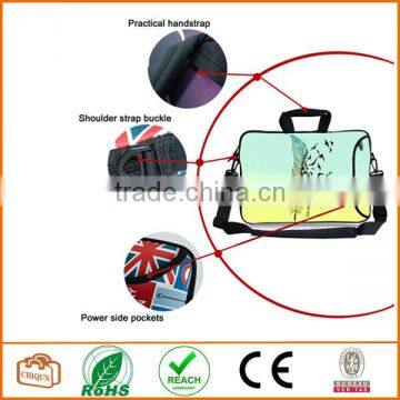 13-Inch Take These Broken Wing and Learn To Fly Waterproof Neoprene Laptop Sleeve Case Bag Handbag With Extra Side Pocket photo-4