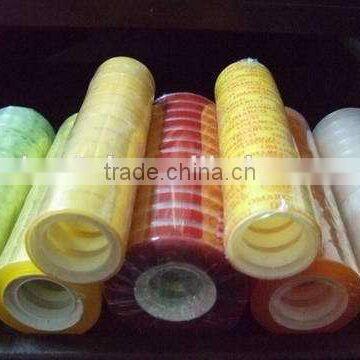 2015 Wholesale colorful clear Bopp Stationary Tape