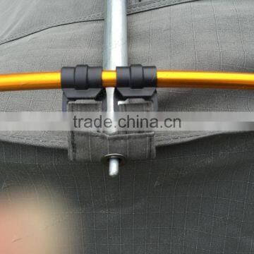 Double Swag Dome Tent With Aluminium Poles for Camping Fishing Canvas Hoop photo-5