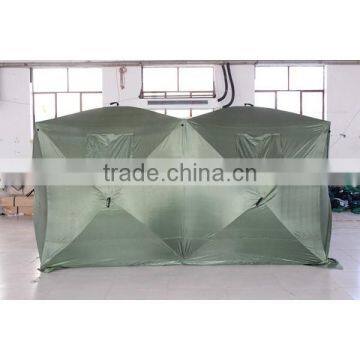 steel tube double ice fishing tent