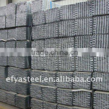 structure galvanzied steel pipe rectangular