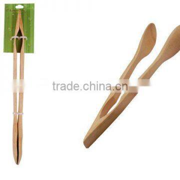 2017 Natural Bamboo Cooking Utensils Clip Tong