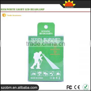 Multi Function Camping Headlamp 500Lm 3 Mode Red/White Light Led Headlamp photo-6