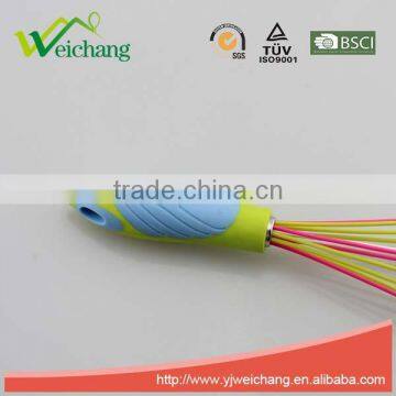 WCR040 Egg Whisk - Kitchen Utensil for Sauces, Roux & Gravy - 10-inch,TPR Handle ,silicone Head photo-3