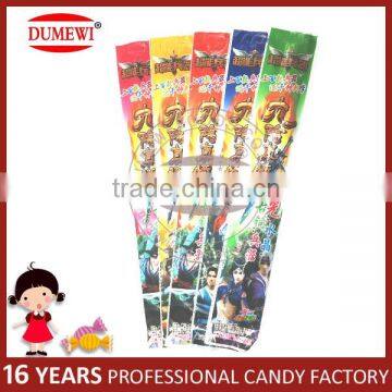 Children Game Tattoo Paper With Plastic Toy Candy Swords photo-2
