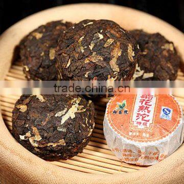 Hot Selling Yunnan Chrysanthemum Flower Puer Organic Detox Tea Mini Tuo Compressed Puer Tea photo-3