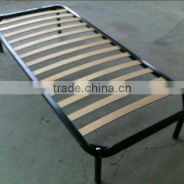 Heze Kaixin Bed Frame Steel Tube Wooden Slat photo-3