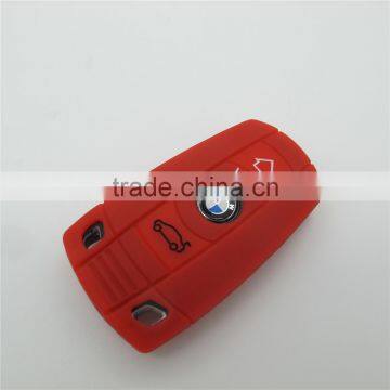 Silicone Car Remote Case/cover for BMW With Different Colors for Optional photo-2