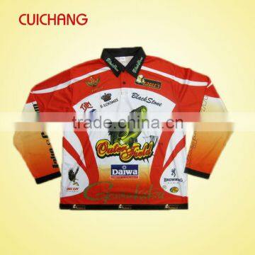 100% Polyester Custom Fishing Jerseys photo-2