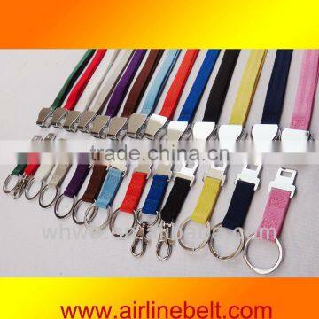 Unique airplane buckle design lanyards for man and lady