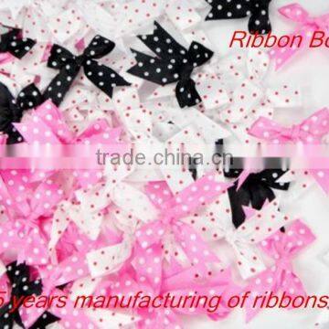 Colorful Pre-Made Double Wings Ribbon Bows photo-2